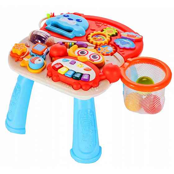 Ходунки-каталка Limo Toy Веселий бізіборд Червоний (HB 0008 AB) Чернігів