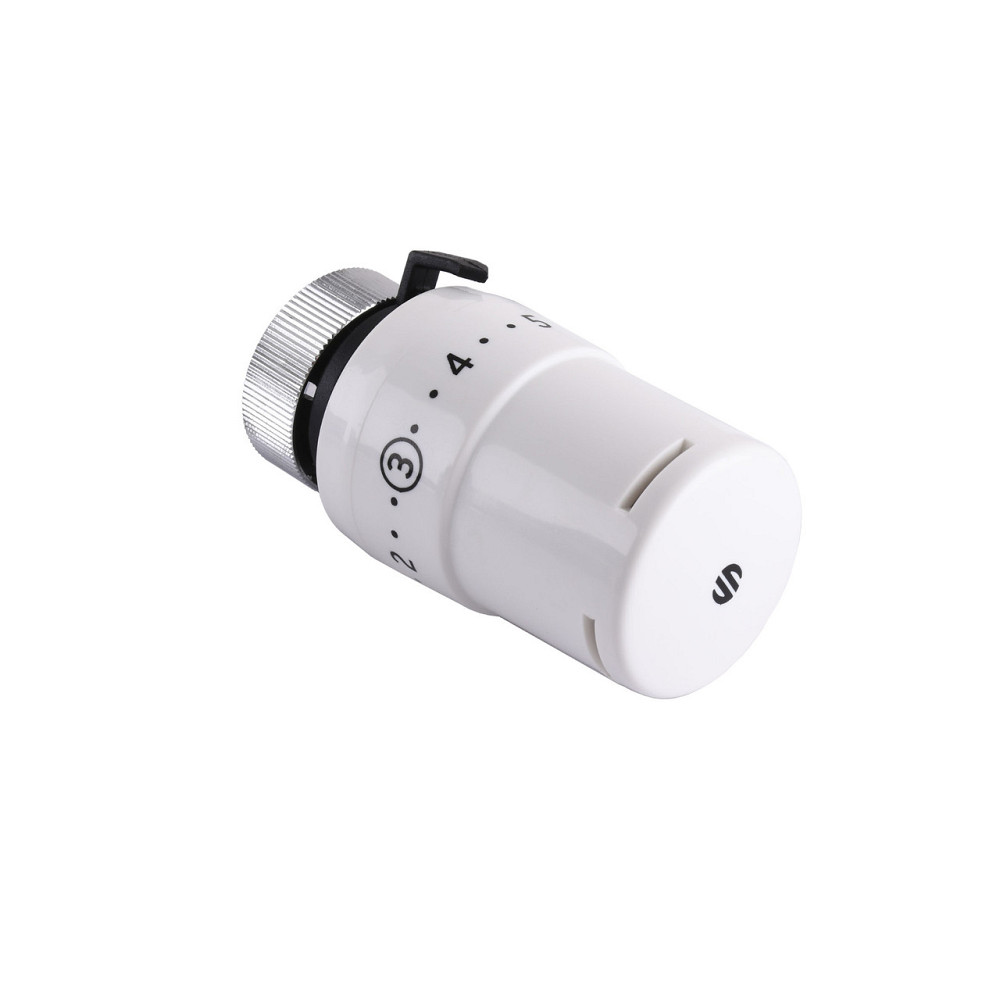 Набір Крани радіаторні кутові ARCO 1/2″ подача + зворотка+ термоголовка KC001 KCТ01 М30 (000004852) Київ - фото 3