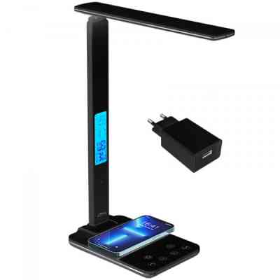 Настільна лампа Media-Tech MT222, QI, 3000-6500К, 750 Lm, black (MT222K) Вінниця