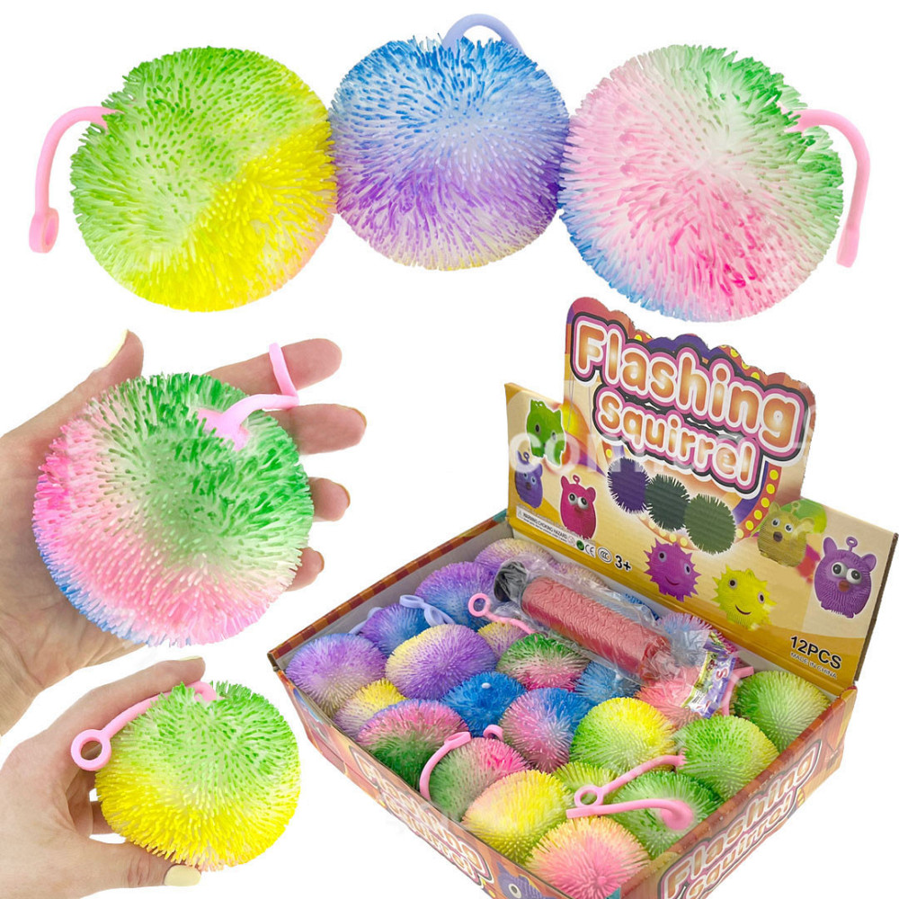 Іграшка йо-йо світяшка дитяча Пушистик 12 шт Київ - фото 1