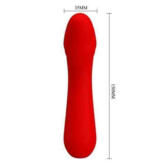 Вібратор - Pretty Love Cetus Vibrator Red Sex Aura Київ