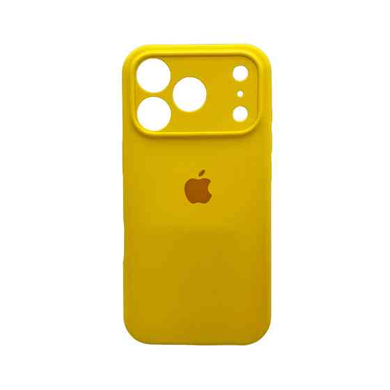Чохол для смартфона Silicone Full Case AA Camera Protect for Apple iPhone 17 Pro 33,Canary Yellow Київ