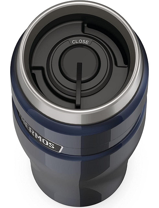 Термокружка 470 мл Thermos "Stainless King Travel Tumbler" (160020) Midnight Blue Нововолинськ - фото 5