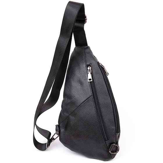 Сумка мужская флотар через плечо Vintage 20444 Черная Киев