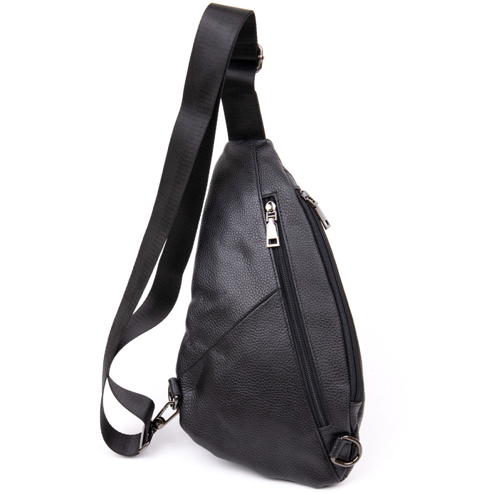 Сумка мужская флотар через плечо Vintage 20444 Черная Киев - изображение 2