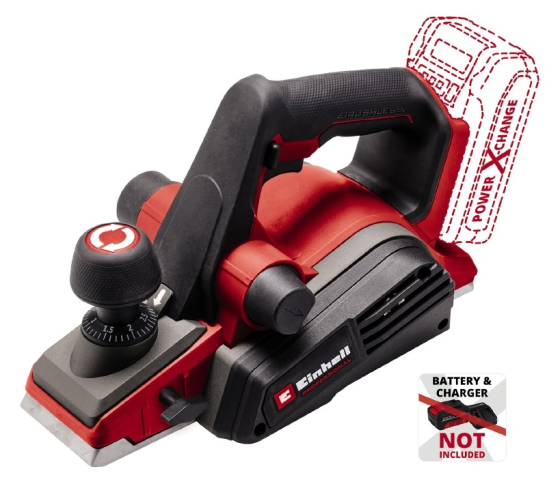 Рубанок акумуляторний безщітковий Einhell Professional TP-PL 18/3 Li BL-Solo (4345405) без акума і зп Київ