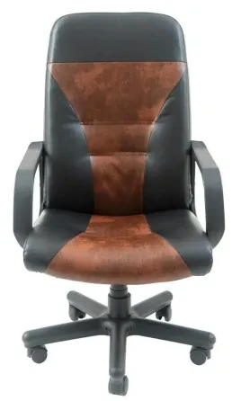 Офісне Крісло Керівника Richman Siesta Titan Firenze-Black Пластік Річ М3 MultiBlock Чорно-коричневий Київ