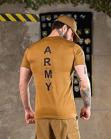 Тактична потовідвідна футболка OBLIVION Army ВТ1036 Київ - фото 4