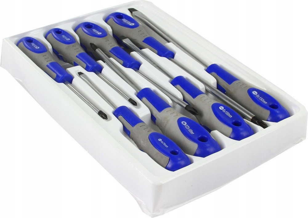 Набор магнитных отверток 8 элементов Mar-Pol (M61002) Сталь Нововолынск - изображение 3