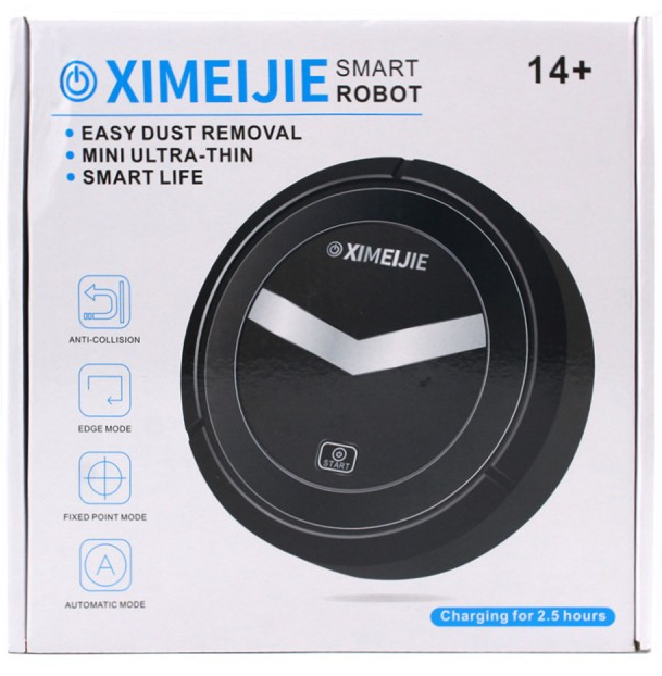 Робот-пилосос XIMEI MOP 6726 з вологим прибиранням, датчиками перешкод та режимами автоочищення Одеса - фото 10