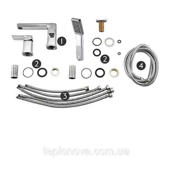 Смеситель для ванны Globus Lux Milano GLM-0109 Черновцы