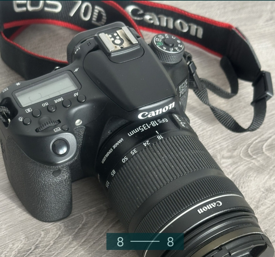 Фотоаппарат Canon 70D c Обьективом 18-135mm. Киев - изображение 2