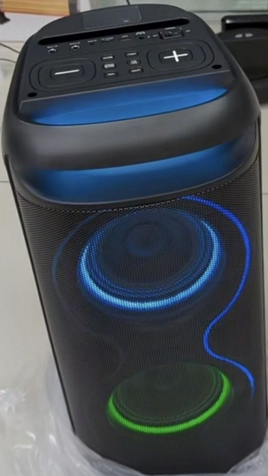 Портативная напольная колонка на 50Вт,  колонка блютуз,  2 микрофона. Киев - изображение 3