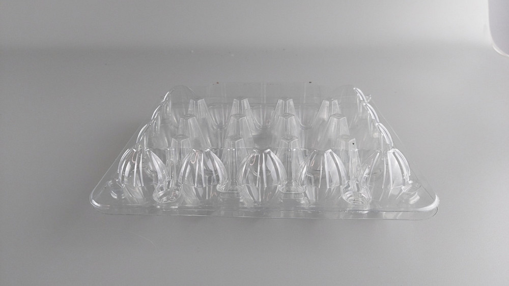 Упаковка для перепелиных яиц 18 ячеек (Квадратная) ПРОЗРАЧНАЯ (50 шт) Харьков - изображение 3