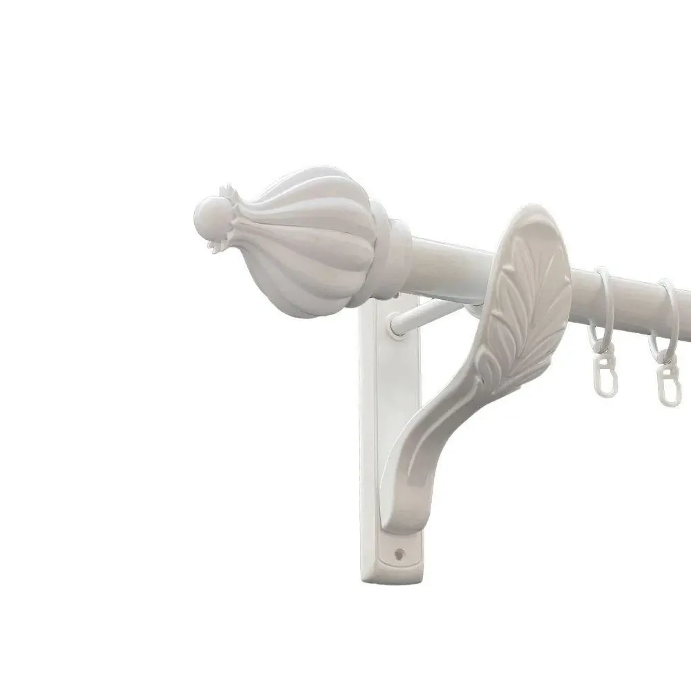 Карниз Orvit Таджа металевий однорядний ретро Арктіс 25 мм 160 см (00-00010426) Львів - фото 1