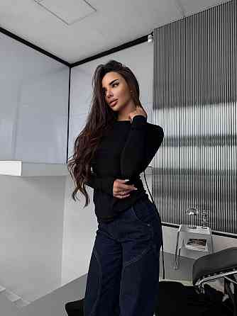 Жіноча романтична кофта з відкритою спиною з віскози Чорний, 46/48 Одеса