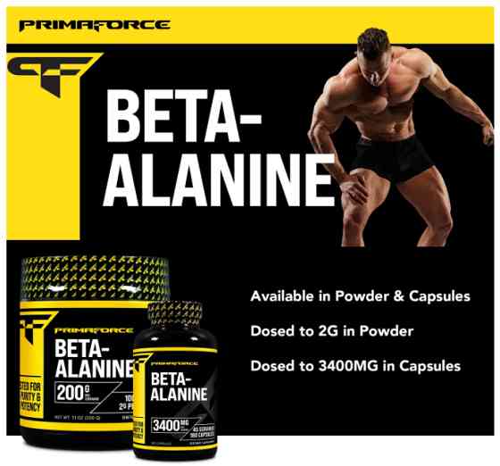 Бета-аланин Primaforce Beta-Alanine 180 капсул Луцк