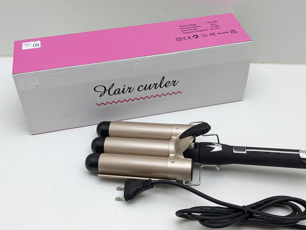 Потрійна плойка для волосся Hair Curl 17297 Луцк - изображение 1