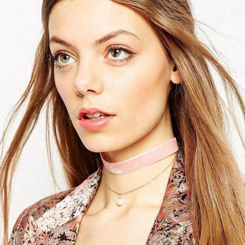 Чокер женский с подвеской белый Киев - изображение 1