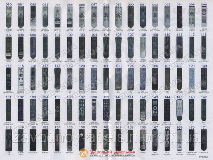 Пульт HUAYU RM-L1130+8 універсальний [china LCD, LED] Одеса - фото 3