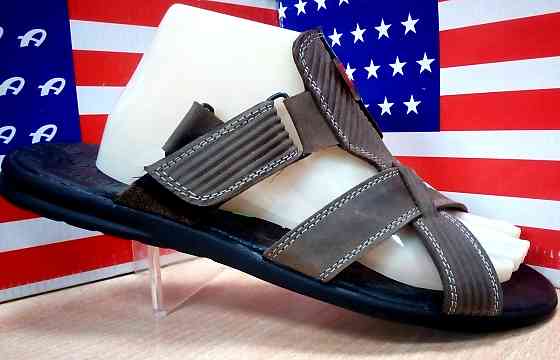 Мужские кожаные сандалии Adidas Киев