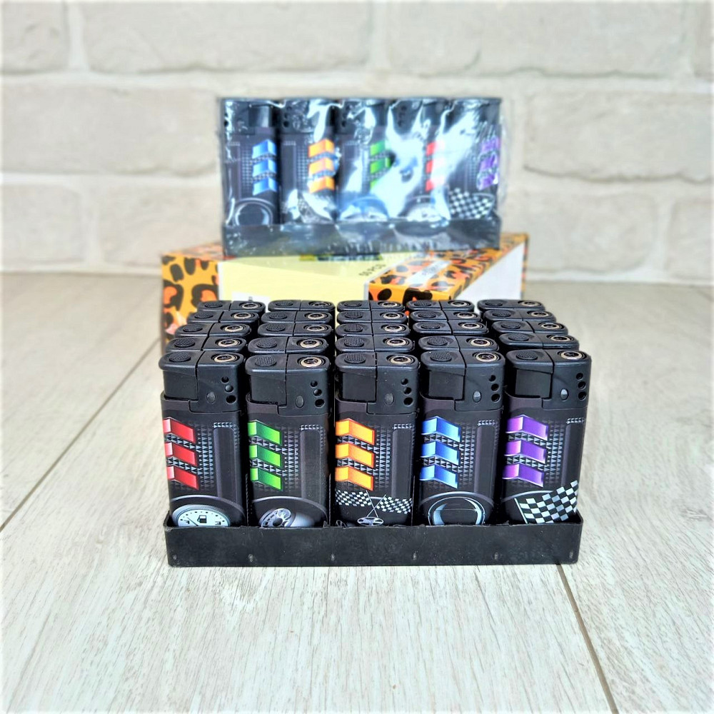 Зажигалки турбо-пламя и фонарик уп/50шт Turbo BY-1309 Харьков - изображение 5