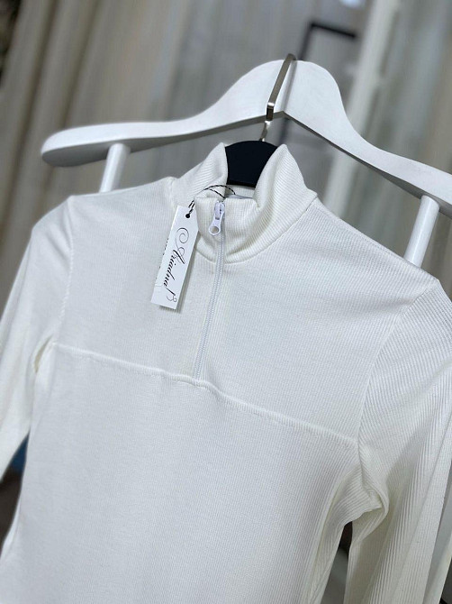 Жіночий стильний боді з високоякісного  турецького рубчика мустанг Одеса - фото 2