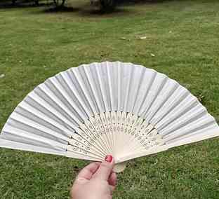 Віяло ручне біле Київ