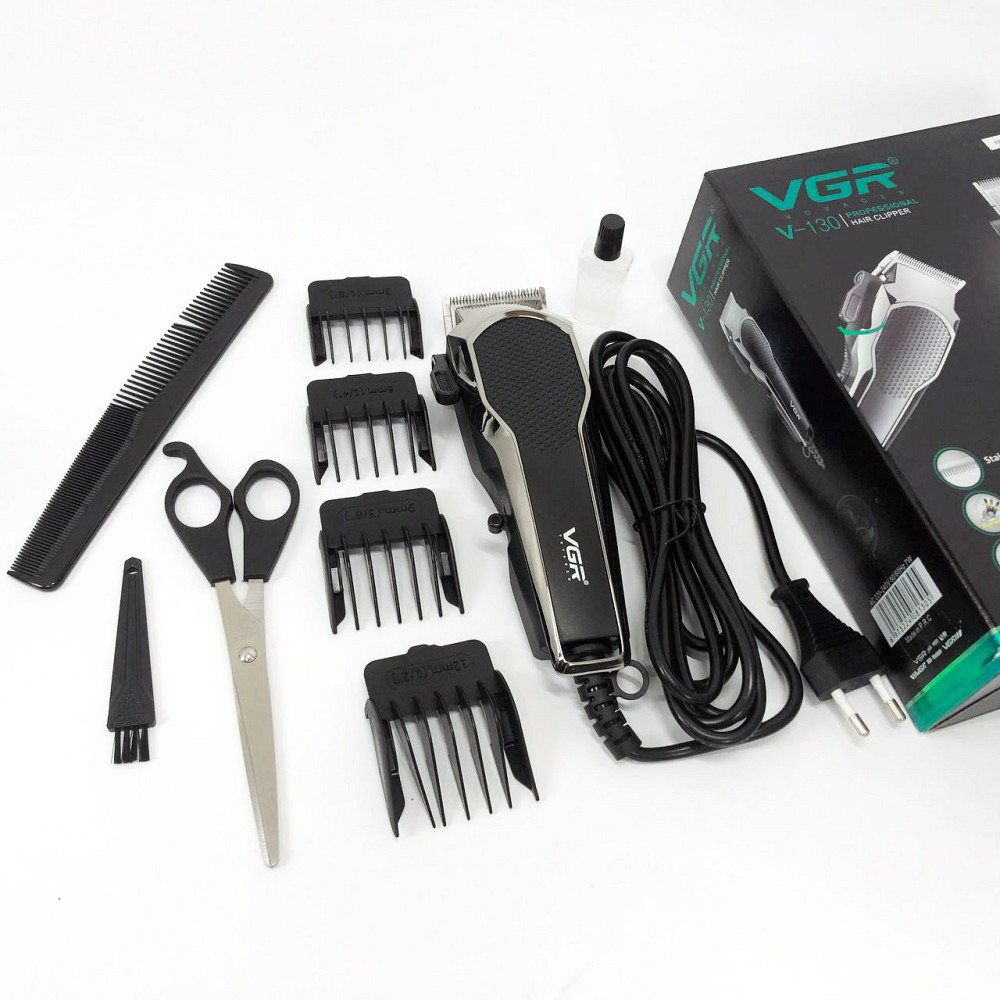 Тример для самостійної стрижки волосся VGR, Машинка для стрижки волосся з універсальним живленням MP-30 Львів - фото 9
