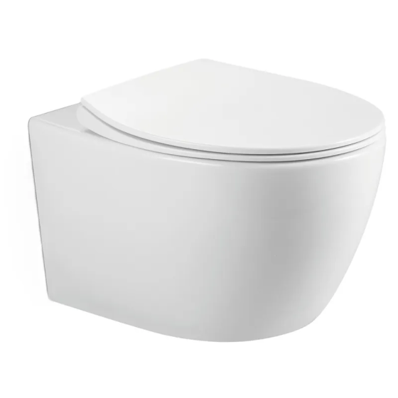 Унітаз підвісний Mixxus ELLIPSE-0307-T3 520x373x365mm, система змиву TORNADO 3.0 (MI6706) Київ