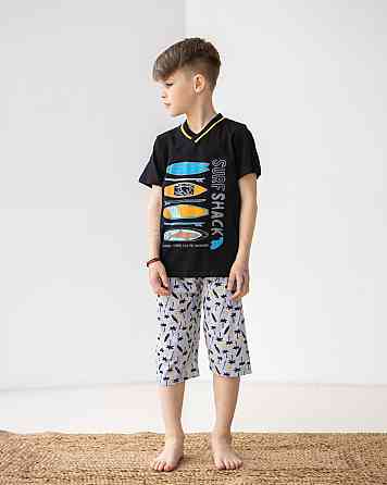 Комплект для мальчика с капри подросток Tom John 89874 Киев