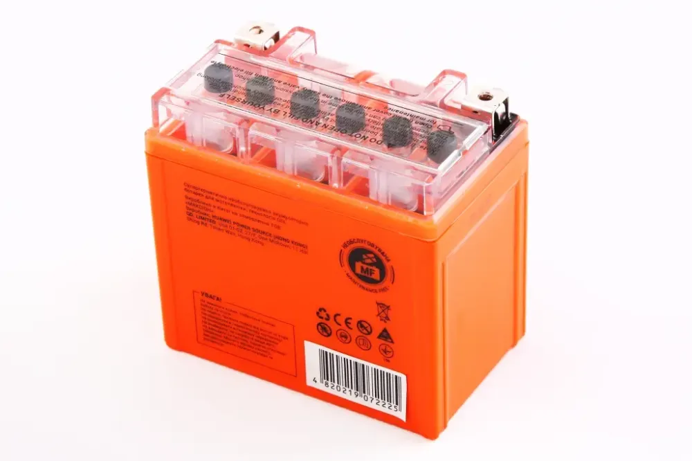 Аккум. батарея Мото 12В 5 Ач «Maxion» гелевий (низький) Вінниця - фото 3