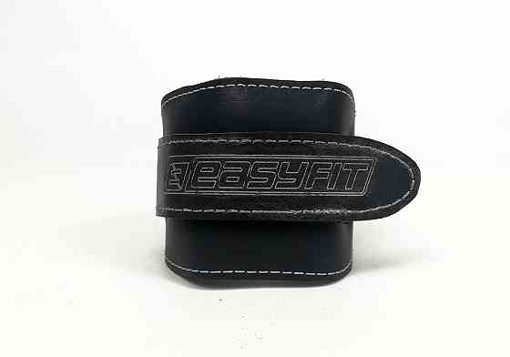 EasyFit Манжета EasyFit F9 чорна для тяги на тренажері (шкіра) Київ