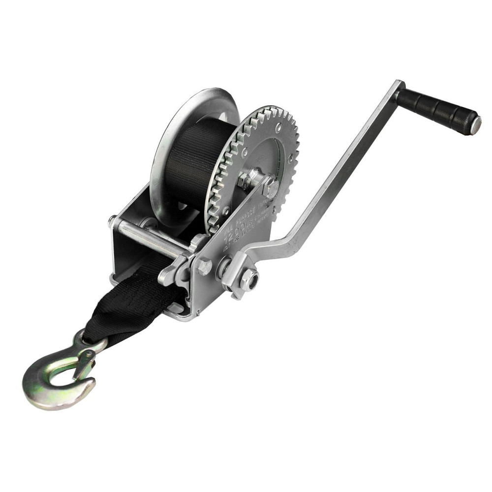 Лебедка для прицепа с лентой и крюком 1200lbs оцинкованная 702021 Черкассы - изображение 1