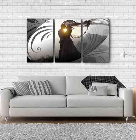 Модульна картина Абстракція Закохані Аrt-146_3А Київ