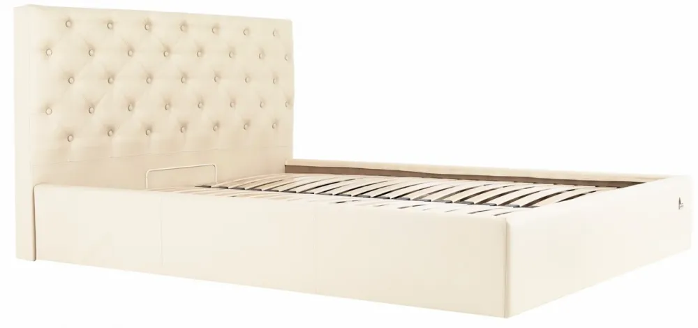 Ліжко Двоспальне Coventry Standart 180 х 190 см Fly 2207 Бежевий Київ - фото 3