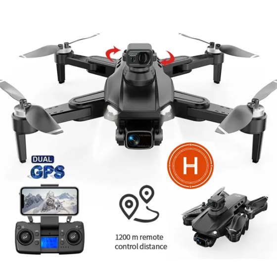 Квадрокоптер с камерой Lyzrc L900 Pro Max 4K HD GPS FPV (до 1200м) 28 мин полета + посадка в вместо  Винница