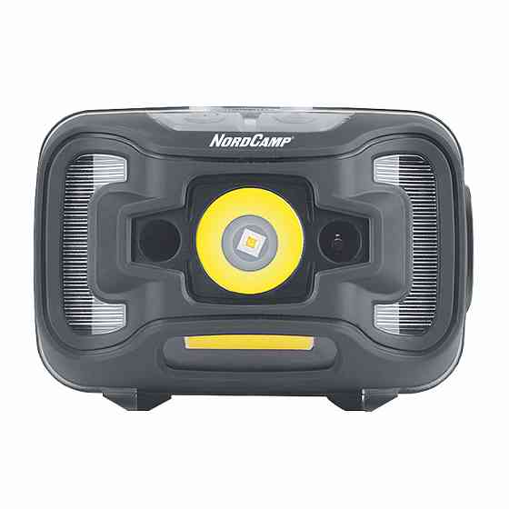 Фонарь налобный Nord Camp 260Lm, 5W CREE XTE+COB, 3xAAA, с сенсором белый/красный Львов