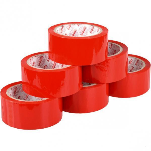 Скотч червоний 6 шт Київ - фото 1