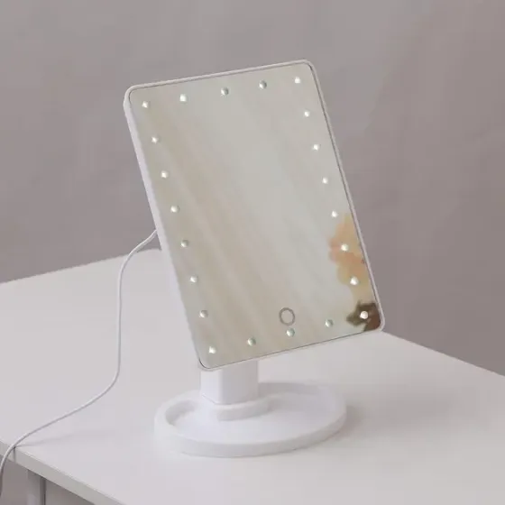 Белый Зеркало с LED подсветкой для макияжа Magic MakeUp Mirror Коломия
