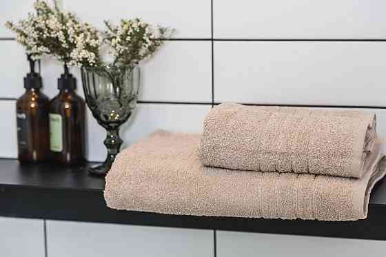 Ecotton Рушник Ecotton 50х90 см махровий високої щільності 420 г/м² бежевий Beige Киев