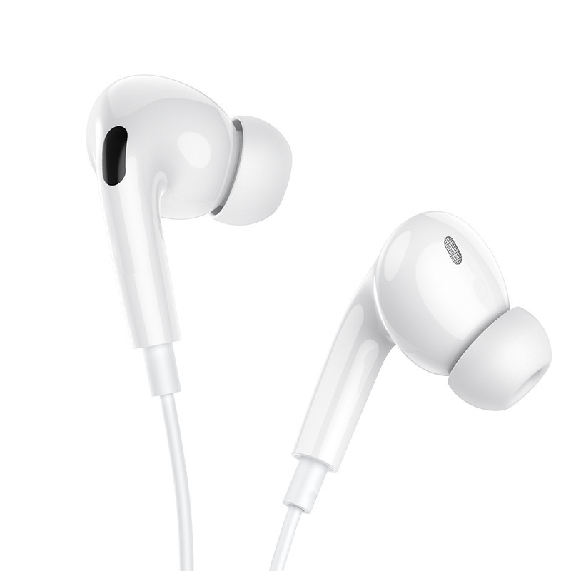 Навушники BOROFONE BM100 Pro Fuente universal earphones with microphone White Одеса - фото 1
