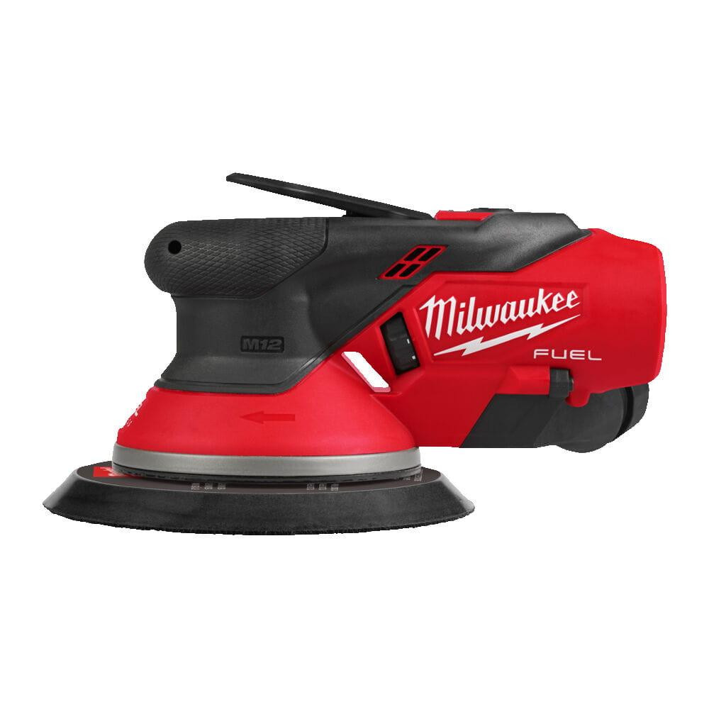 Шліфмашина ексцентрикова акумуляторна MILWAUKEE M12 FROS2.5-502X O150мм (ЗП+2акум.Х5Аг+HD кейс) Одеса - фото 2