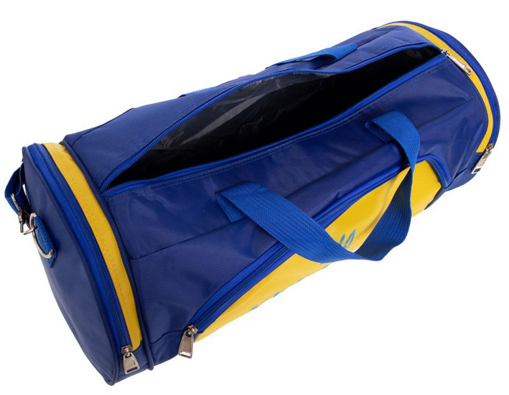 Сумка спортивная SP-Sport Украина 54х24 круглая сине-желтая GA-016-U Киев - изображение 5