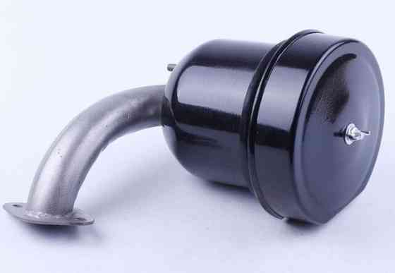 Фильтр воздушный в сборе (бумажный элемент) на дизельный двигаель 180N Мукачево