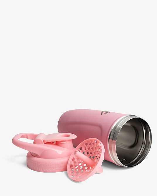 Шейкер спортивний SmartShake Reforce 900ml Supergirl Pink Киев - изображение 3