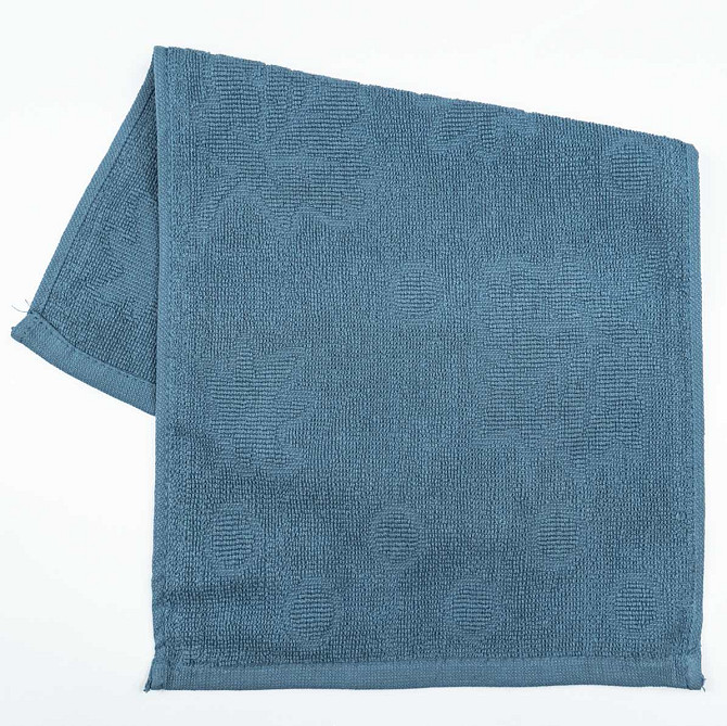 Кухонна жакардова серветка GM Textile 25х45 см 380 г/м2 (Блакитний) Суми - фото 1