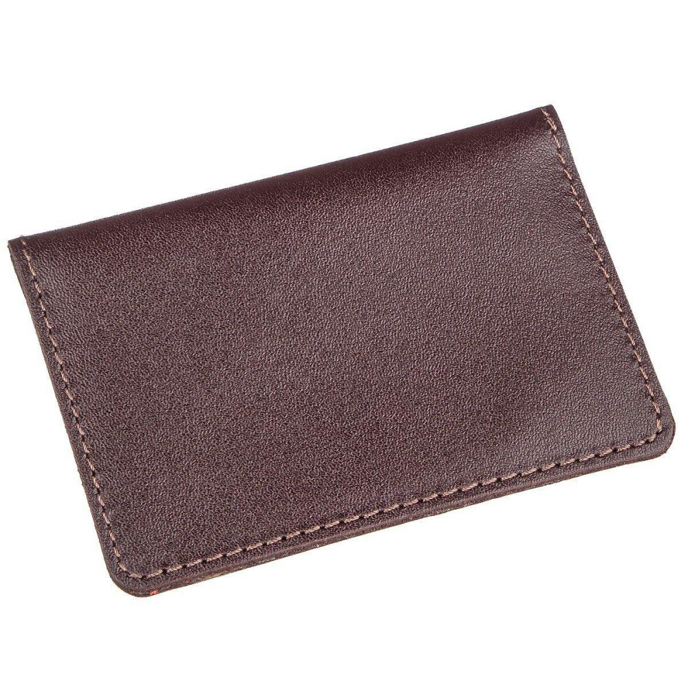 Обкладинка для прав яскрава шкіряна Коричнева (SHVIGEL) Київ - фото 1