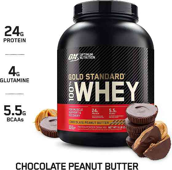 Протеїн Optimum Nutrition 100% Whey Gold Standard 2,3 kg (Chocolate Peanut Butter) Луцьк