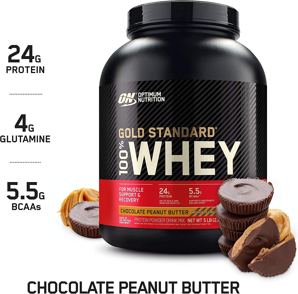 Протеїн Optimum Nutrition 100% Whey Gold Standard 2,3 kg (Chocolate Peanut Butter) Луцьк - фото 3